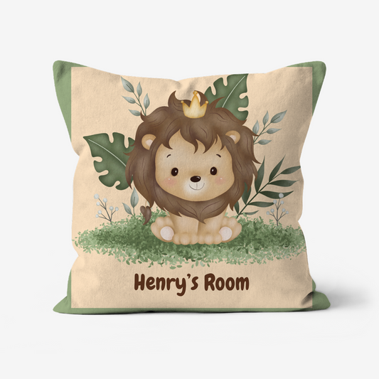 Children’s personalised cushions in faux suede